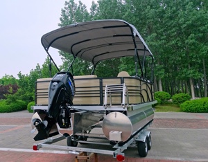 2024 nuevo barco <span class=keywords><strong>de</strong></span> esquí acuático <span class=keywords><strong>de</strong></span> velocidad rápida deportes acuáticos entretenimiento lancha eléctrica <span class=keywords><strong>alquiler</strong></span> <span class=keywords><strong>lujo</strong></span> ocio turismo pontón barco - Product Image 3