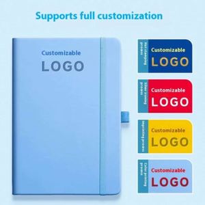 โปรโมชั่นลดราคา สมุดโน้ต PU ปกกระดาษหนา พิมพ์โลโก้ของคุณเองได้ ขนาด A5 - Product Image 5