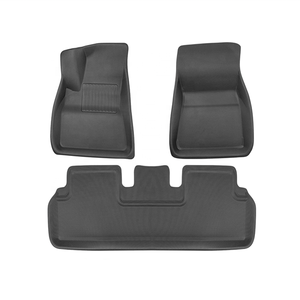 Tappetini per auto per Tesla Model 3, pavimento impermeabile antiscivolo Premium per tutte le stagioni-compatibile con il modello 3 2022 <span class=keywords><strong>2023</strong></span> - Product Image 2