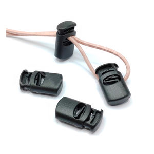 Cordón <span class=keywords><strong>de</strong></span> Plástico Reutilizable Ecológico al por Mayor <span class=keywords><strong>de</strong></span> Fábrica con Doble Bloqueo Personalizable para Prendas y Cordones Ajustables - Product Image 4