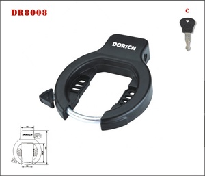 Offre Spéciale vélo anti-fer cadre serrure <span class=keywords><strong>accessoires</strong></span> de vélo avec clés serrure de vélo - Product Image 6