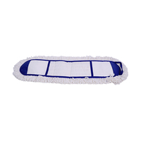 Serpillère à poussière en microfibre avec manche télescopique en acier, longueur réglable, outil de nettoyage commercial