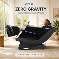 Fauteuil de massage de bureau de luxe original OYEAL, zéro gravité, modes de massage variés, ultra confortable, chauffage lombaire