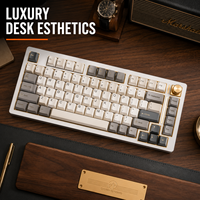 Boîtier et plaque de clavier mécanique DIY sur mesure, service de fraisage CNC personnalisé, impression sur pièce OEM