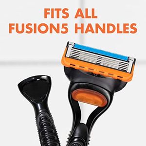 Repuestos de Cuchillas para Afeitar Gillette Fusion5 para Hombre, Paquete de 12 Unidades con Banda Lubricante y Recortador de Precisión para un Afeitado Seguro - Product Image 6