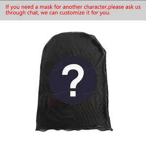 Personalizado Halloween 3D impreso Horror malla elástica máscara de cara completa Festival Cosplay al aire libre pasamontañas Headcover ciclismo máscara facial - Product Image 6