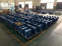 Diskon besar Gearbox transmisi NMRV RV Series Worm Gearbox Speed Reducer NMRV 30 40 50 63 75 90 110 130