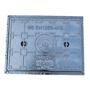 Nhiệm vụ nặng nề vuông nhúng nước thải cửa cống bìa dễ uốn sắt cửa cống Bìa - Product Image 2