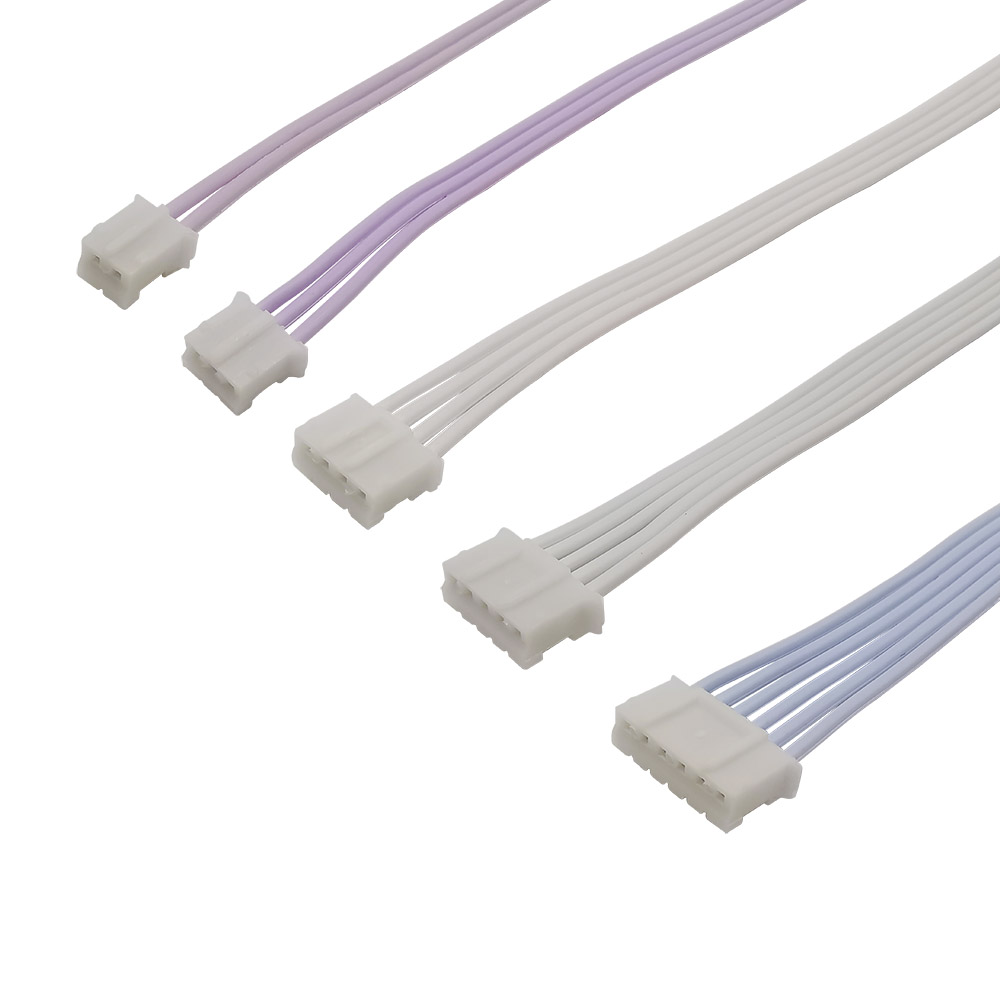 JST 2,0 мм шаг разъем кабеля JST PH2.0 2P 3P 4P 5P 6P 7P 8P 9P 10 Pin двойная головка провода Разъемы Красный Белый