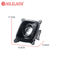 Lentille automobile pour Kia Bongo K2500 K2700 K2900, projecteur antibrouillard Bi-LED de 3 pouces, double faisceau, lumière blanche, revêtement électrophorétique