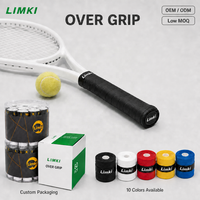 Sangle de raquette de tennis durable, super adhérente, antidérapante, en PU, pour le tennis, le badminton, le paddle et le pickleball