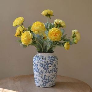 Large Artificial Luolian <strong>Making</strong> a Bold Statement in Decor Just like <strong>Big</strong> Rose <strong>Flowers</strong> Artificial Large - Product Image 5