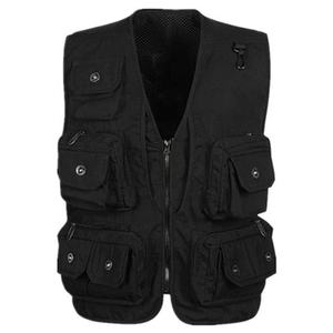 Gilet Multifunzionale con Tasche Multiple per Uomo, Abbigliamento Estivo da Viaggio, Giacca Senza Maniche - Product Image 3