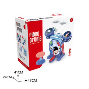 Jacko Toys Jouet Électrique pour Enfants : <span class=keywords><strong>Piano</strong></span> Électrique en Plastique et Batterie <span class=keywords><strong>Jazz</strong></span> avec Lumières et Musique, Fonctionnalité Éducative pour le Jeu et les Activités - Product Image 3