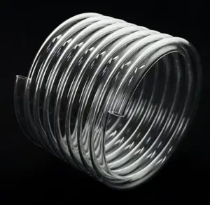 High Quality Quartz Winding Spiral Tube Glass Helix Spiral Tube