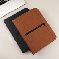 Promotionnel a5 gros cuir pu doublé petit cahier de couverture en cuir logo personnalisé personnalisable