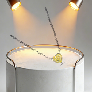 <span class=keywords><strong>Collar</strong></span> con Colgante <span class=keywords><strong>de</strong></span> Plata S925 al por Mayor, Serie Amor, para Compromiso y Boda, con Circonita Regalo Perfecto para Novia - Product Image 5