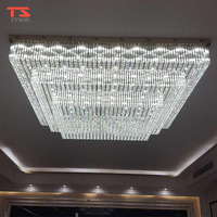 Produits turcs, lustre moderne pour la maison, décoration intérieure, cristal, plafond, lampe suspendue intelligente à LED