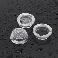 Tapa impermeable para interruptor basculante redondo KCD1 de 23mm, superficie plana, cubierta de PVC transparente para protección de interruptor de encendido y apagado