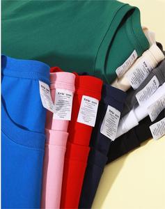 Camisetas Premium Nuevas de Cuello Redondo y Manga Corta para Hombre, Estilo Americano, Hombros Caídos, 100% Algodón, Ropa Casual para Correr al Aire Libre - Product Image 6