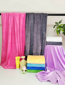 Asciugamano Sportivo da Palestra <span class=keywords><strong>per</strong></span> Esterni, Morbido e Lussuoso, Assorbente, Traspirante, ad Asciugatura Rapida in Microfibra con Logo Personalizzato - Product Image 5