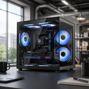 PC de Juego/Laptop/Estación de Trabajo de Alta Calidad, Nuevo 2026, I7 <span class=keywords><strong>13900F</strong></span>, RTX 4090 24GB, H610M, DIY OEM, Plástico, Personalizable - Product Image 4