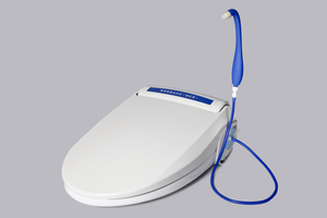 Siège de toilette intelligent avec capteur humain et lumière nocturne automatique, fonction massage à bulles, idéal pour appartement - Product Image 5
