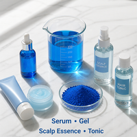 Sérum Visage Cosmétique Anti-Âge et Anti-Rides 30ml GHK-Cu Snap-8, Réparateur à Base de Peptides de Cuivre Bleu