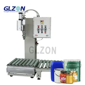 Trọng lượng trạm trộn Máy chiết rót để làm đầy 1-25l bất Đá Sơn/phân bón hữu cơ