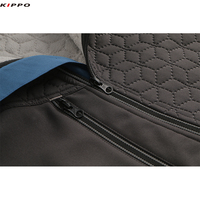 Veste de Travail Kippo Luxe Designer pour Homme, Grande Taille, en Velours Côtelé Tissé à Carreaux, Respirante, Style Safari, Veste d'Hiver à Capuche pour Homme