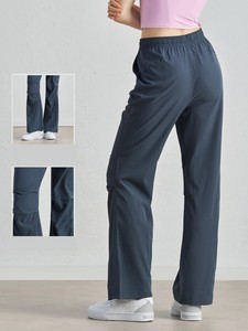 Custom Logo <strong>Women's</strong> Wide Leg Drawstring High Waist <strong>Trousers</strong> <strong>Comfy</strong> <strong>Work</strong> Yoga Pants Outdoor Sports Yoga Pants for <strong>Women</strong> - Product Image 2