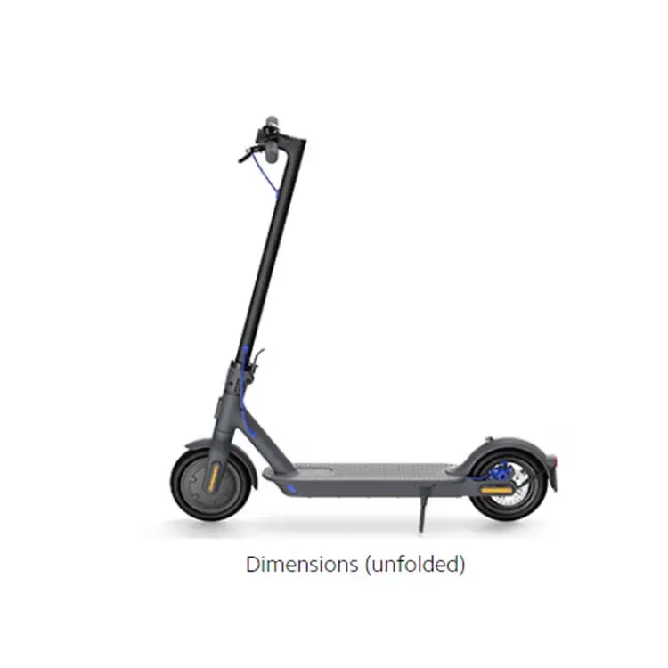 New Xiaomi Mi Electric Scooter 3 30km Range 275wh Battery Aluminum Eabs Ip54 Brushless Dc Motor 8.5&quot Front Kickboard Skateb