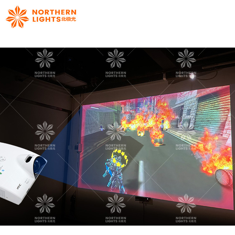 AR Kinect Shooting Games Somatosensory Machine