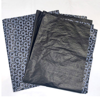 Emballage cadeau de papier de soie de taille de Logo personnalisable pour Scrapbooking papier d'emballage de fleur avec feuille d'or argenté