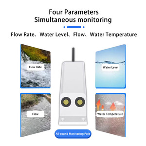 Siêu âm DOPPLER lưu lượng kế OGM bán nóng mở kênh lưu lượng kế siêu âm dòng chảy mét - Product Image 5