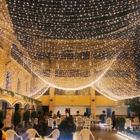Weihnachtsdekoration für Draußen Party Hochzeit Gartendeko Weihnachtsbaum Hängende Girlanden Lichter Feenlichterketten