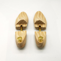 Chausse-pieds en cèdre de haute qualité personnalisé à 1 tube, en bois de pin, avec fonction de protection, extensible, taille réglable KINGWOOD