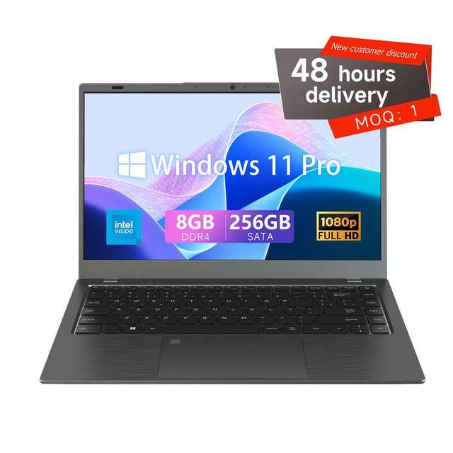 High Quality Quad Core  I5 256GB 512GB SSD 14 Inch  Laptop Computer Gaming for Ordinateur Portable