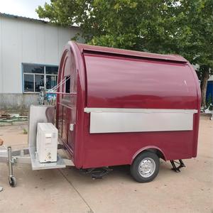 מפעל סין מזון זול משאית מזון נייד קדימון גלידת פופקורן בית חנות קטן לבית חנות שעשועים מקום תיירות - Product Image 2