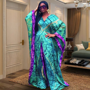 Ensemble Deux Pièces Robe Africaine pour Femmes Abayas Kaftan Musulman Maxi Longue Robe Traditionnelle Vêtement Africain Dashiki Ankara - Product Image 4