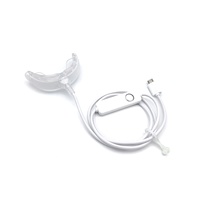 Lampe LED portable OEM d'usine 4-en-1 avec 16, 24 ou 32 perles LED pour blanchiment dentaire, compatible iPhone et Android, connecteur USB et USB-C