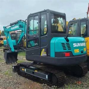 Excavadoras de Orugas Chinas SWE60E Mini Pequeñas Usadas SWE70E SWE 90E SWE100E SWE60 Excavadoras de Orugas en Venta a Bajo Precio - Product Image 2