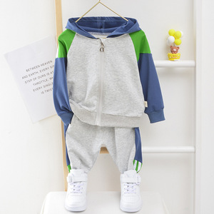 Vêtements pour enfants tendance et populaires, ensembles de vêtements pour garçons, ensembles de manteaux à capuche chauds pour enfants - Product Image 1