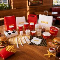Boîtes jetables pour ailes de poulet et burgers à emporter, contenants pour frites et poulet, boîtes à emporter pour restauration rapide