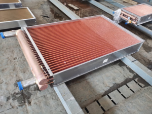 Radiateur industriel en cuivre <span class=keywords><strong>à</strong></span> ailettes pour machines <span class=keywords><strong>de</strong></span> lavage et <span class=keywords><strong>de</strong></span> séchage (diamètre <span class=keywords><strong>de</strong></span> tube 12,7 mm 15,88 mm) - Product Image 4