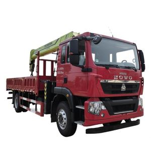 Camión Grúa Nuevo Sinotruk 4*2 270HP, Capaz de Transportar 12 Toneladas para la Construcción de Edificios - Product Image 1