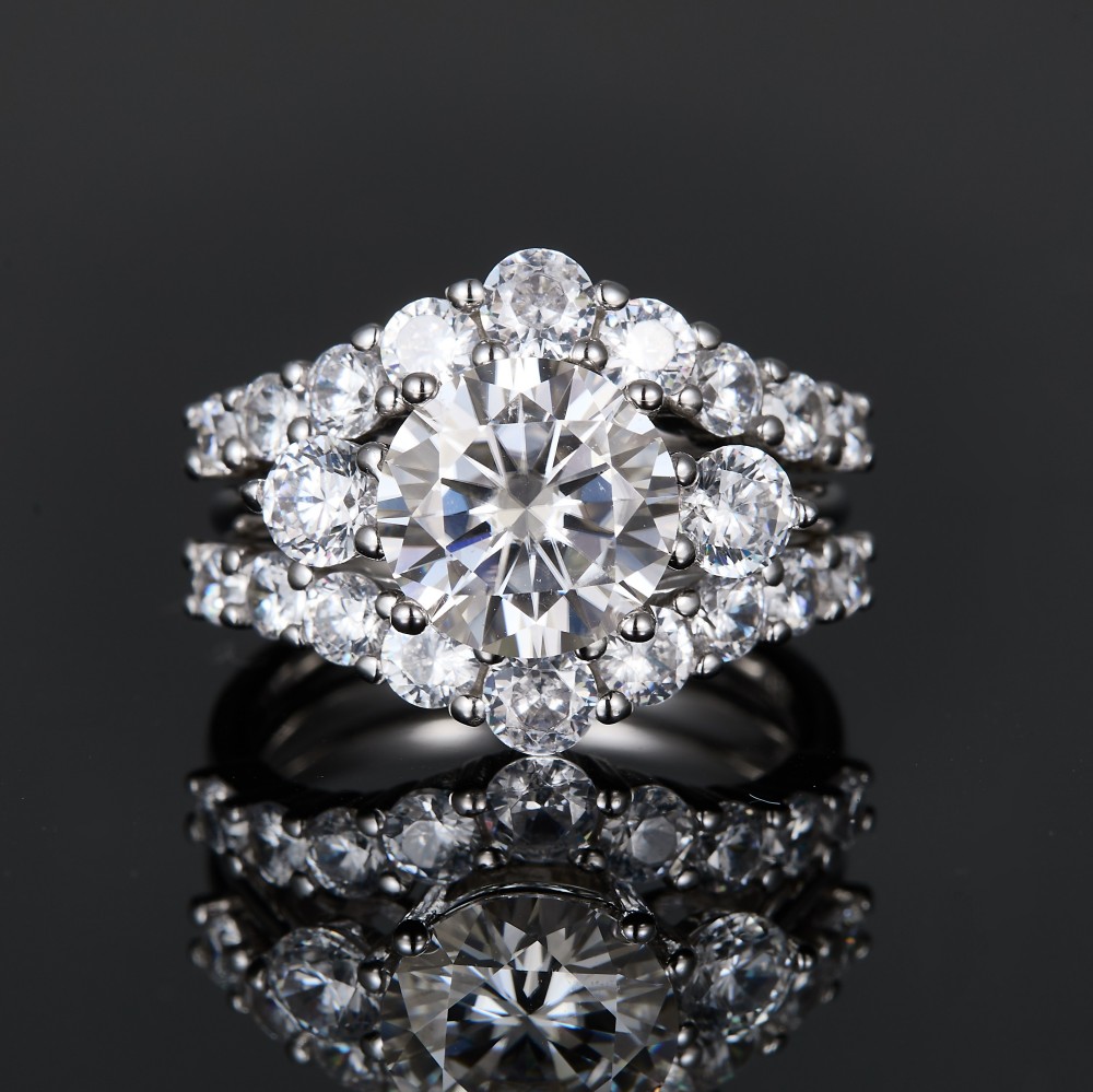 gra certified moissanite jewelry