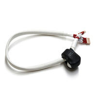Cable de Pantalla JST XH de 2,5 mm y 8 Pines con Núcleo de Ferrita, Funda Trenzada de 450 mm, Arnés de Cables Personalizado UL1569 para Pantalla LCD LED