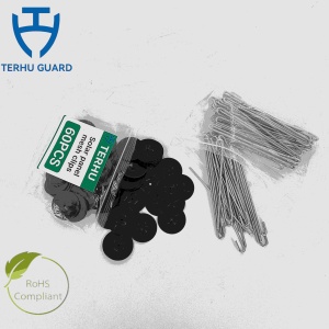 Bảng điều khiển năng lượng mặt trời chim dây lưới rào cản PVC tráng chịu thời tiết 8 ''x 1.0mm với J móc Clip năng lượng mặt trời bảng điều khiển lưới Critter bảo vệ CuộN - Product Image 3