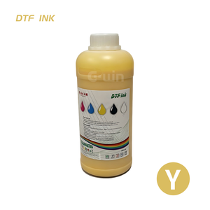 Consommables pour imprimantes : Kit d'encre DTF 1000 ml (CMYK et blanc) à base de colorants pour recharge de cartouches d'imprimante, compatible - Product Image 5